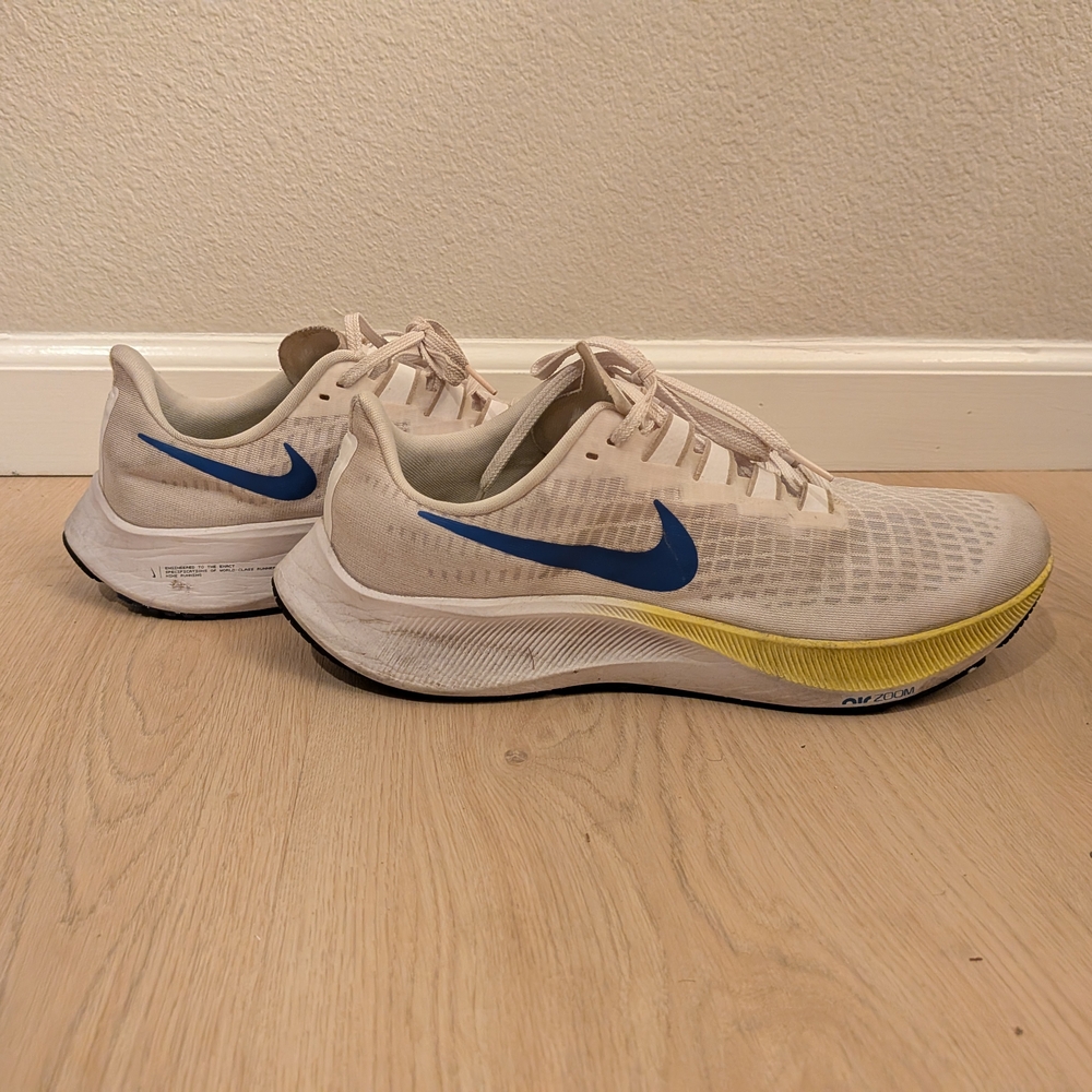 Nike Air Zoom Pegasus 37 - White/Cyber 12